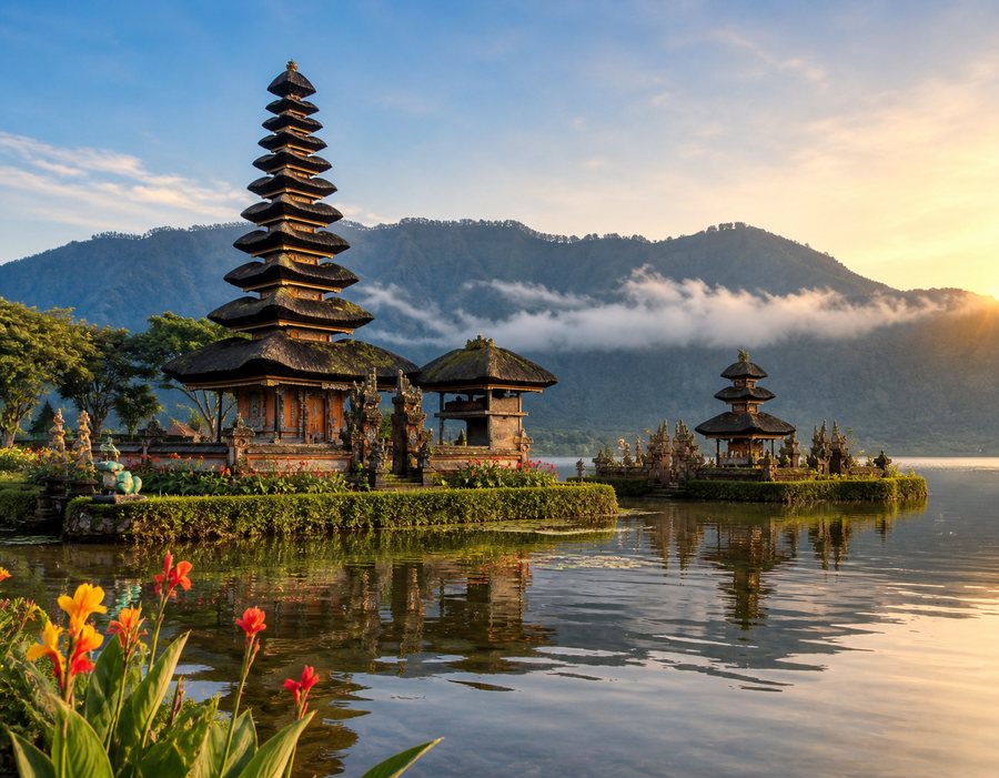 Indonesi&euml; landschap
