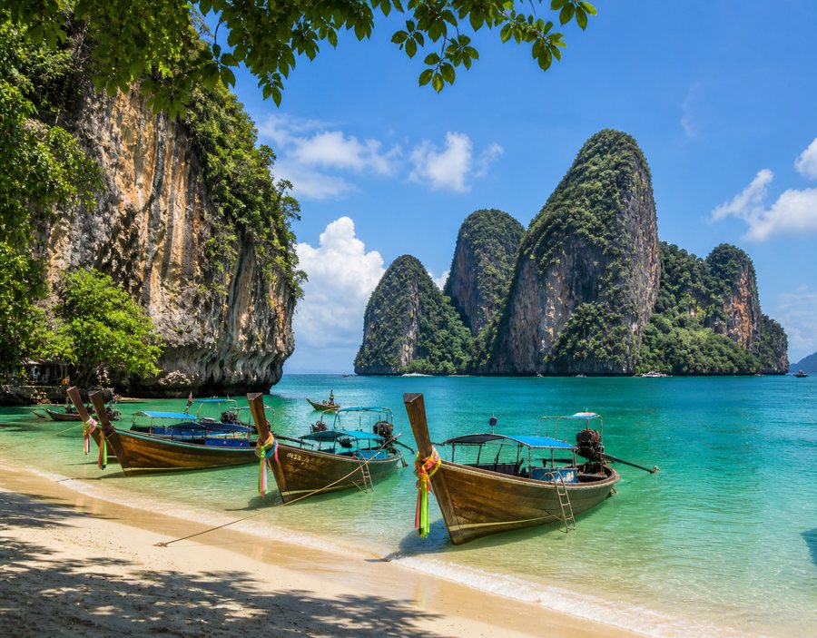 Thailand tempel en tropen