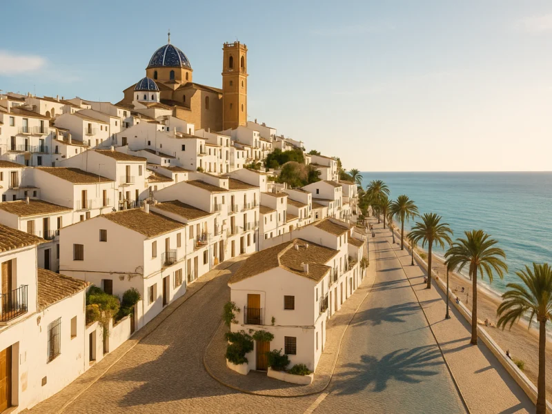 Altea, wit dorp aan de Costa Blanca