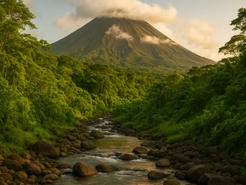 Arenal vulkaan in Costa Rica: natuur, hot springs en avontuur