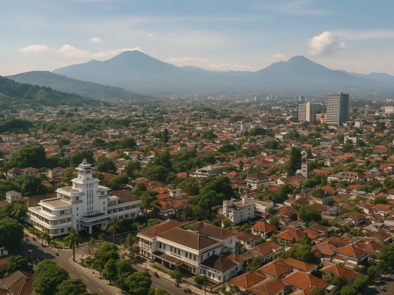 Bandung: koloniale stad, vulkanen en theevelden rond Jakarta