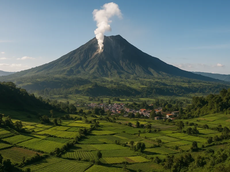 Berastagi op Sumatra: vulkanen, hotsprings en dorpjes