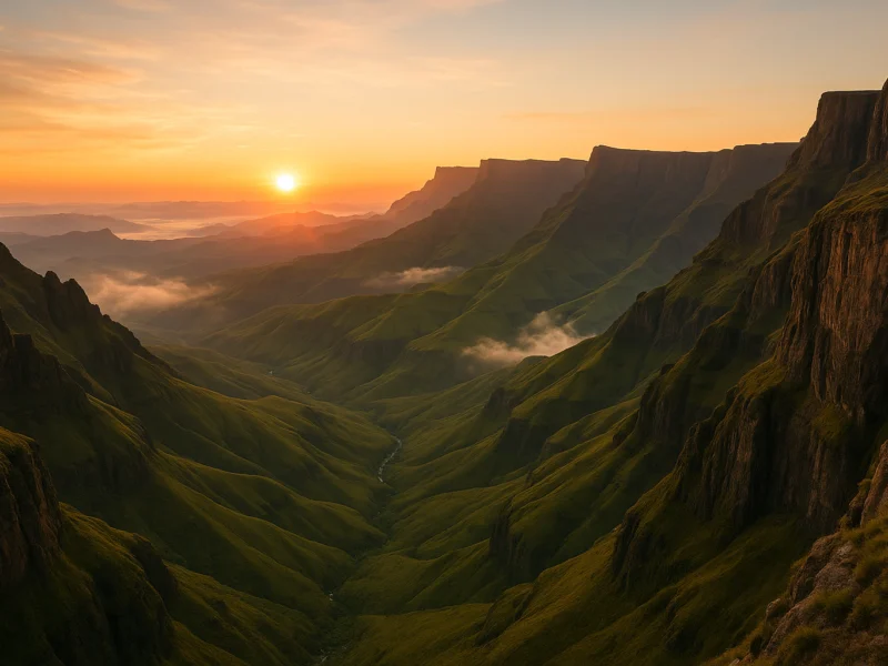 Drakensbergen: ruige bergen, passen en watervallen in Zuid-Afrika