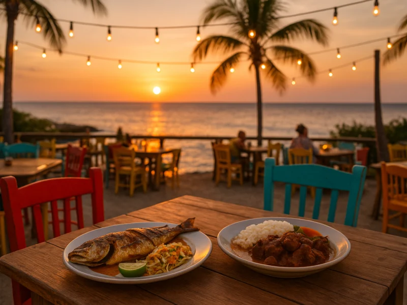 Eten op Curaçao: van lokale stoof tot strandpizza
