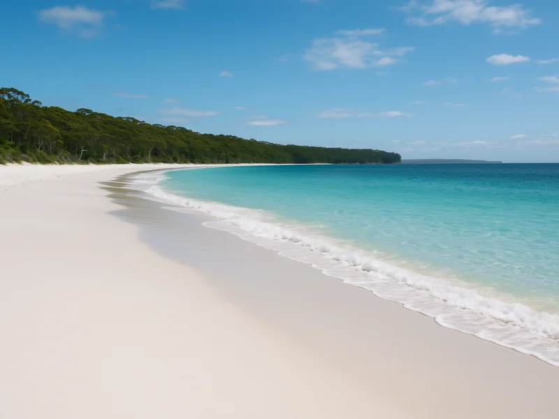 Hyams Beach in Australië: het witste zandstrand ter wereld