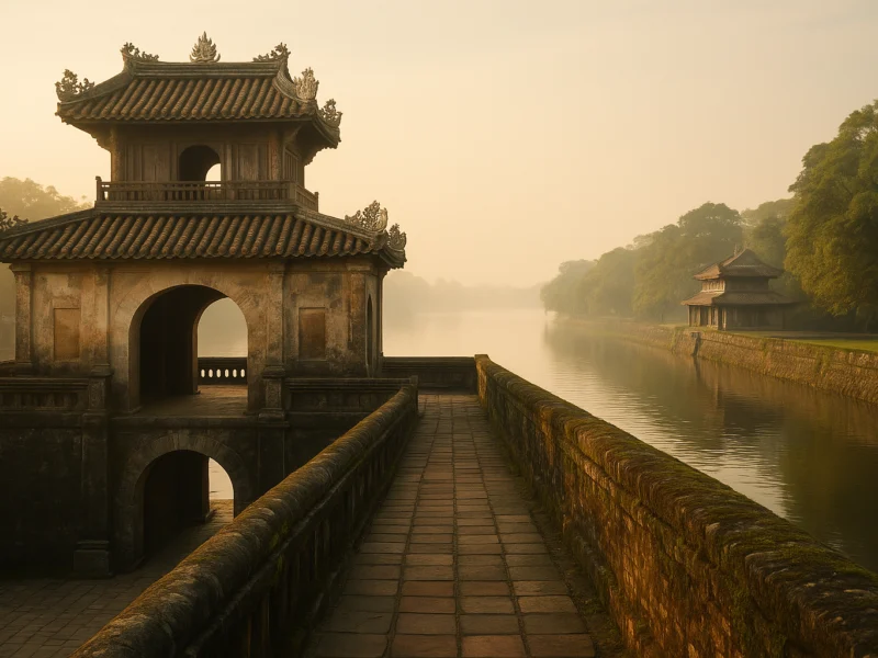 Hué: keizerlijke stad in centraal Vietnam