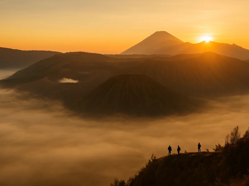 Java: vulkanen, tempels en steden in Indonesië