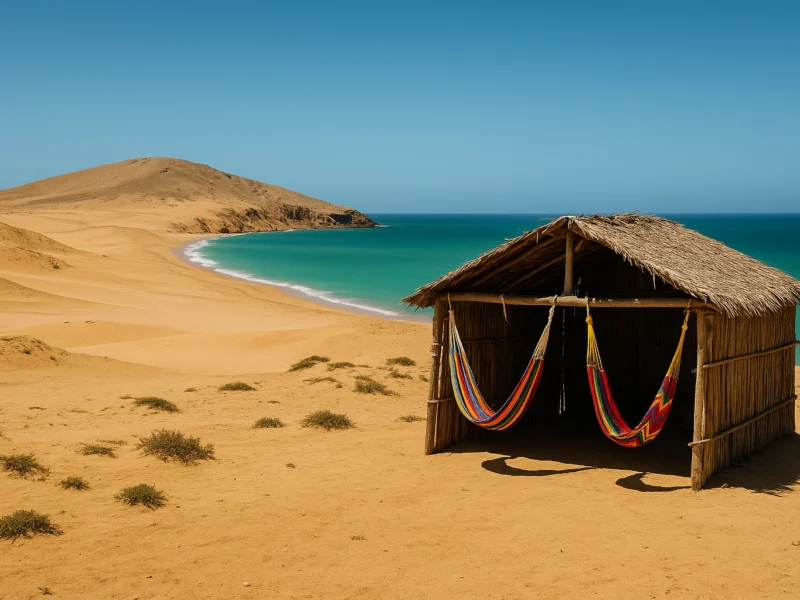 Reizen naar La Guajira: woestijn, zee en Wayuu-cultuur in Colombia