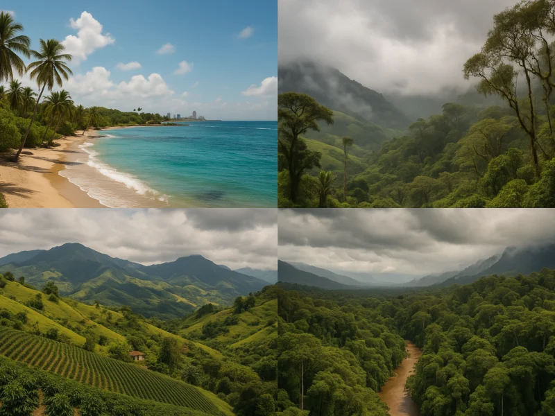 Natuur en klimaat in Colombia