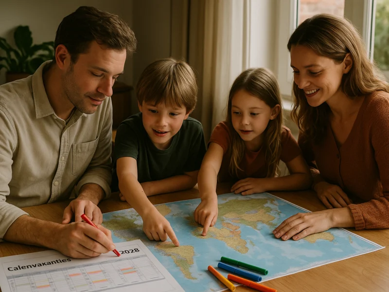 Schoolvakanties 2027-2028 en slim je reizen plannen