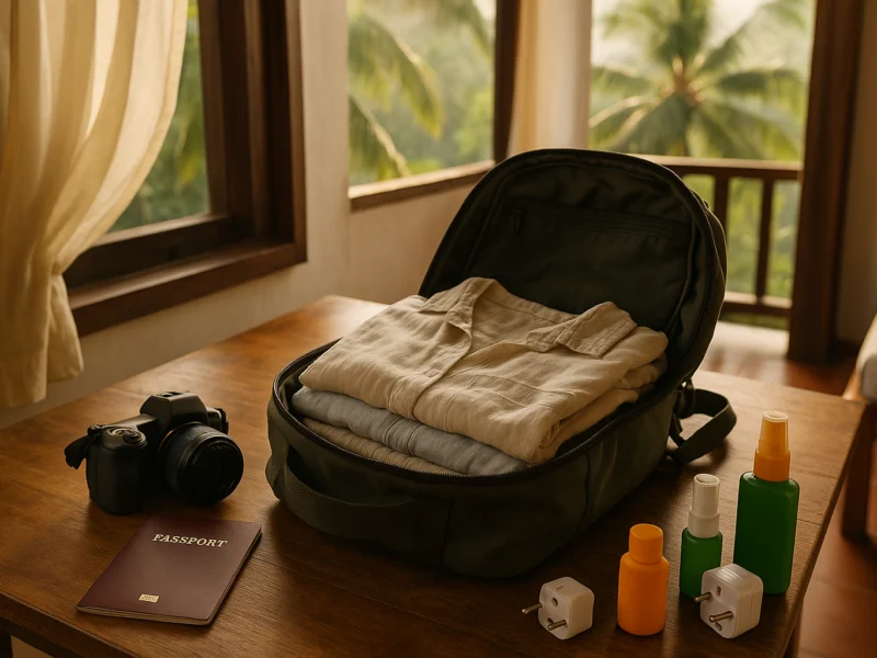 Paklijst voor Sri Lanka: wat neem je echt mee?