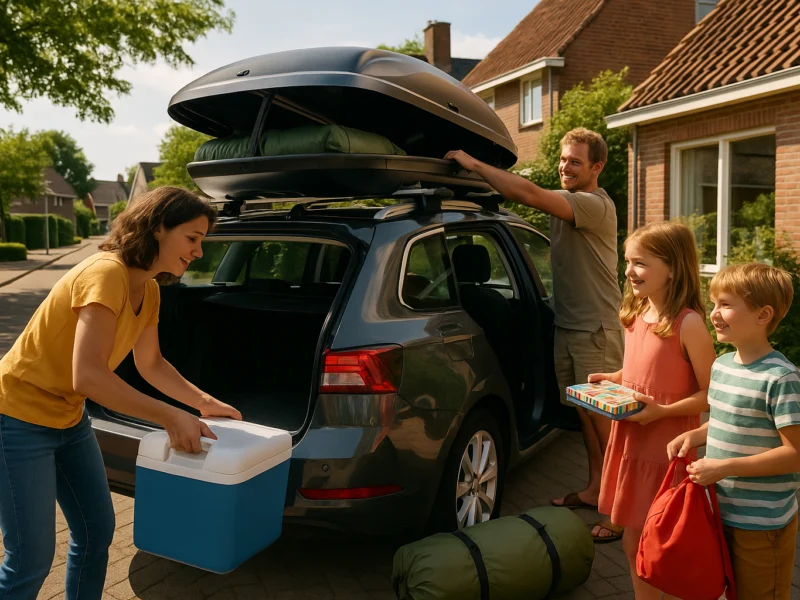 Paklijst autovakantie: zo ga je goed voorbereid op pad