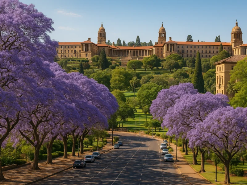 Pretoria: rustige hoofdstad met jacaranda’s en historie