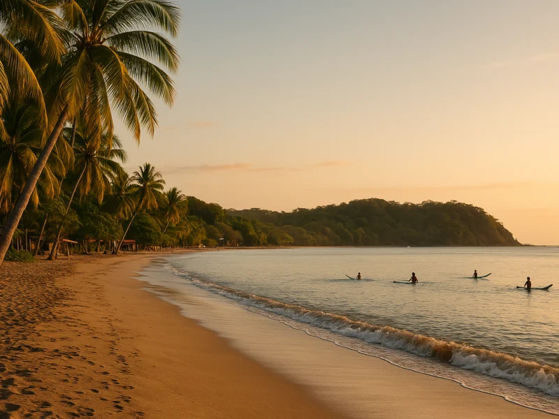 Sámara: relaxed kustplaatsje aan de westkust van Costa Rica