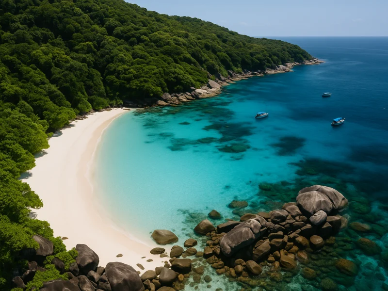 Similan eilanden: snorkelen, duiken en slapen in het nationale park