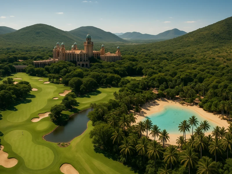 Sun City: glitter, golf en safari in Noord‑Zuid-Afrika