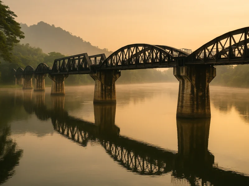 The Bridge on the River Kwai bezoeken vanuit Kanchanaburi