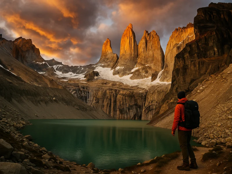 Torres del Paine National Park in Patagonië