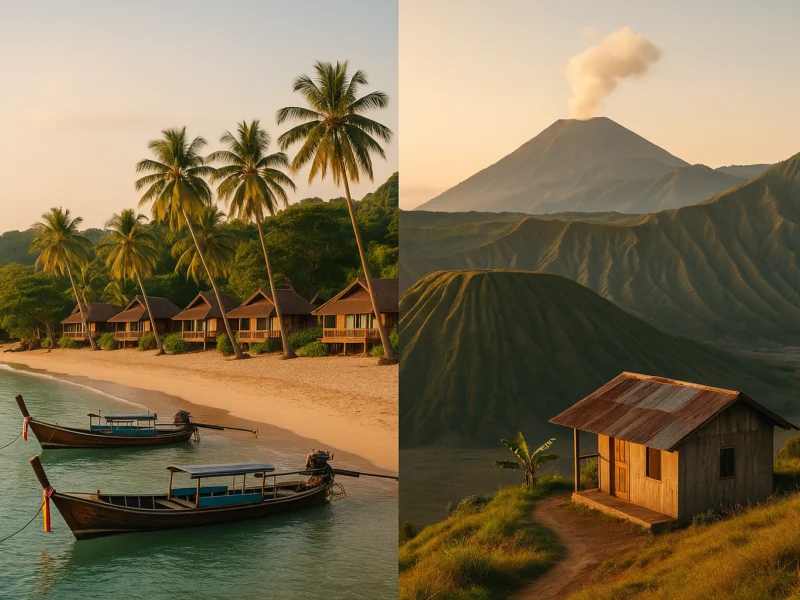 Vergelijking thailand vs indonesie