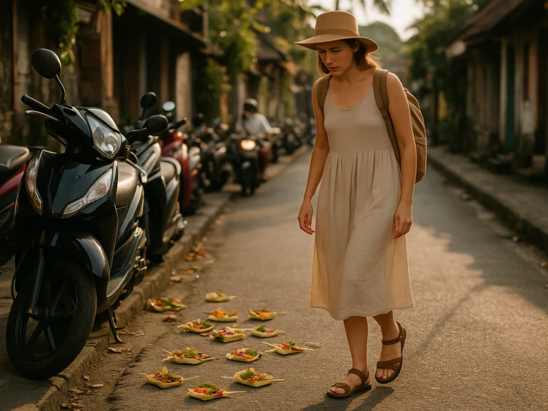 Wat niet doen op bali